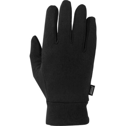Pow Gloves - Micro Fleece Liner Glove - Black