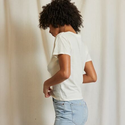 perfectwhitetee - Cotton Boxy Crew T-Shirt - Women's