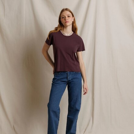 perfectwhitetee - Harley Cotton Boxy Crew T-Shirt - Women's
