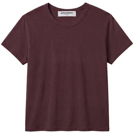 perfectwhitetee - Harley Cotton Boxy Crew T-Shirt - Women's