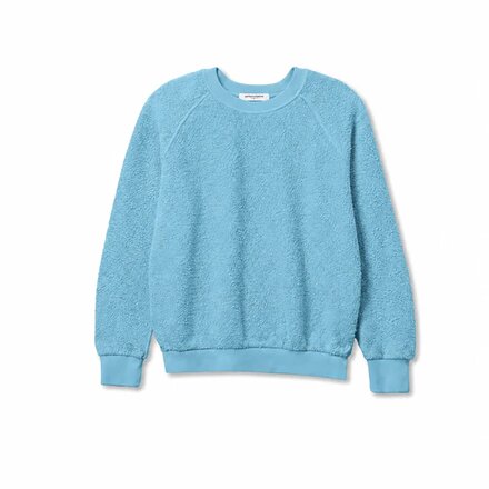 perfectwhitetee - Ziggy Reverse Fleece Shrunken Crew Sweater - Women's