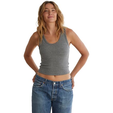 Structured Rib Bra Friendly Tank Top - Women's