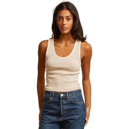 Structured Rib Bra Friendly Tank Top - Women's