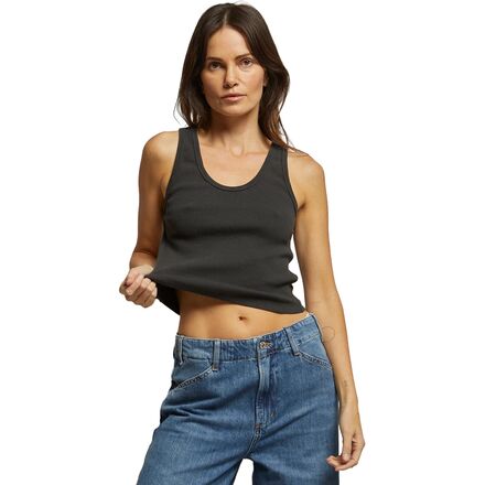 Hendrix Structured Rib Bra Friendly Tank Top - Women's