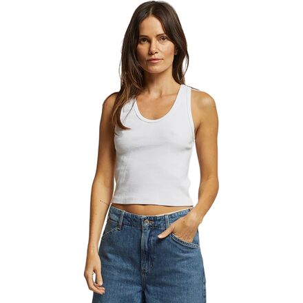 Hendrix Structured Rib Bra Friendly Tank Top - Women's