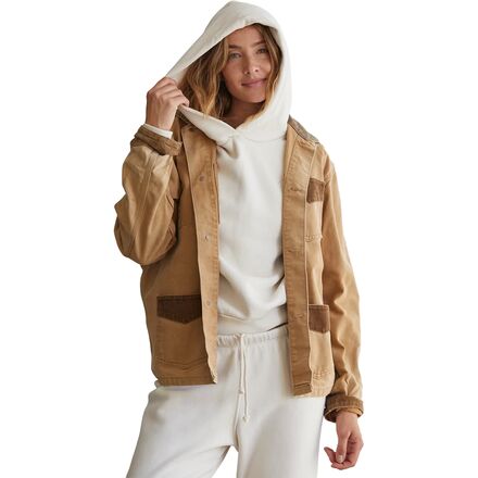 perfectwhitetee - Heart Fleece Pullover Hoodie - Women's