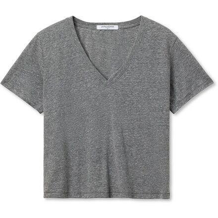 perfectwhitetee - Beckett Cotton V Neck T-Shirt - Women's