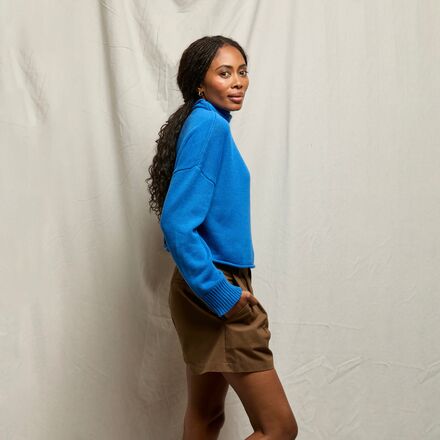 perfectwhitetee - Kiki Mockneck Sweater - Women's