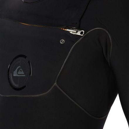 Quiksilver - Cypher 6/5/4mm Hooded Chest Zip Wetsuit - Men's