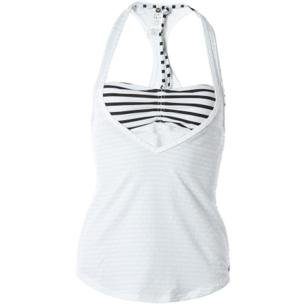 Roxy Wild Emotion Racerback Tankini Top - Women's - Clothing