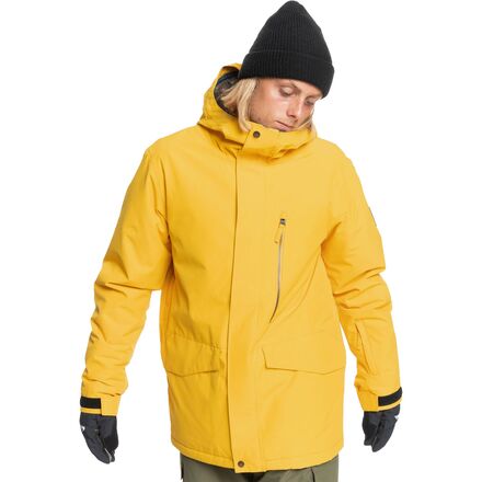 Quiksilver - Mission Solid Insulated Jacket - Men's - Golden Rod