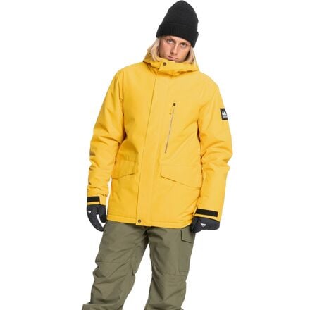 Quiksilver - Mission Solid Insulated Jacket - Men's - Golden Rod