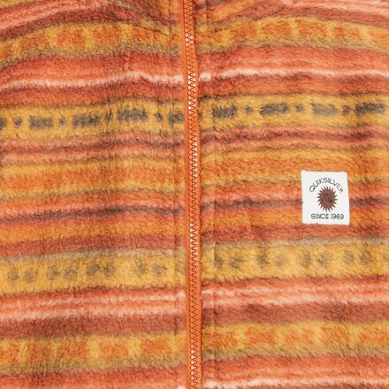 Quiksilver - Clean Coasts Fleece Full-Zip Print Jacket - Men's