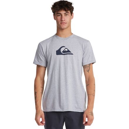 Quiksilver - Comp Logo T-Shirt - Men's - Athletic Heather