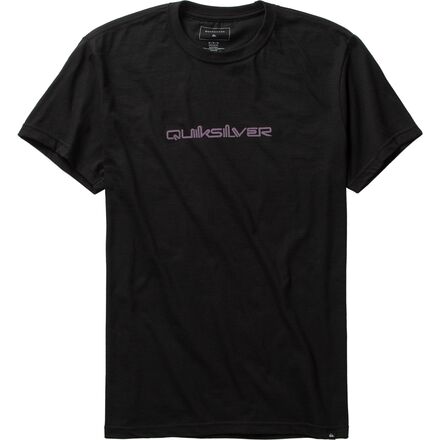 Quiksilver - Omni Font T-Shirt - Men's - Black