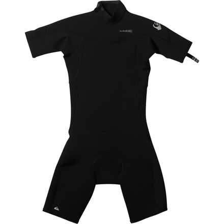 Quiksilver - Everyday Sessions 2/2 SS Back Zip Wetsuit - Kids' - Black