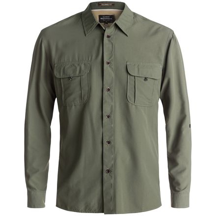 Quiksilver Waterman - Trailblazing Long-Sleeve Button-Up Shirt - Men's