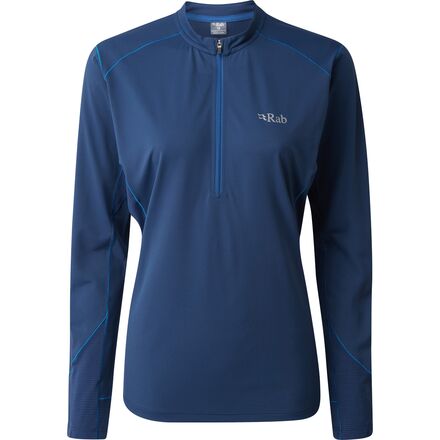 Rab - Sonic Long-Sleeve T-Shirt - Women's - Blueprint
