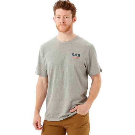 Rab - Stance Logo Organic Cotton Short-Sleeve T-Shirt - Men's