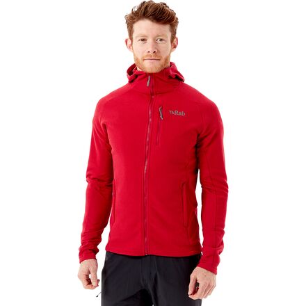Rab - Capacitor Hooded Jacket - Men's - Ascent Red