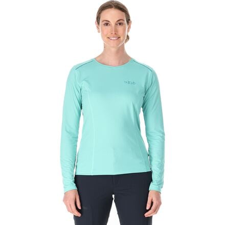 Rab - Force Long-Sleeve T-Shirt - Women's - Meltwater