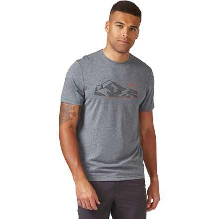 Rab - Mantle Mountain T-Shirt - Men's - Beluga