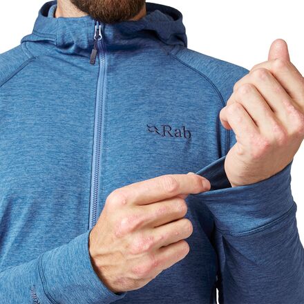 Rab Mens Microlight Jacket Deep Ink/Marmalade