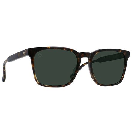 RAEN optics - Pierce Polarized Sunglasses - Brindle Tortoise/Green POLAR