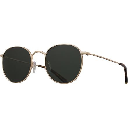 RAEN optics - Benson 51 Polarized Sunglasses - Japanese Gold/Brindle Tortoise/Green Polarized