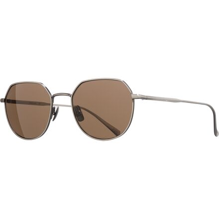 RAEN optics - Byres Sunglasses - Brushed Pewter/Smoke Brown POLAR