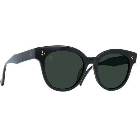 RAEN optics - Nikol 52 Polarized Sunglasses - Crystal Black/Green Polarized