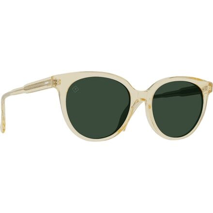 RAEN optics - Lily Polarized Sunglasses - Champagne Crystal/Green Polarized