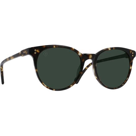 RAEN optics - Norie Polarized Sunglasses - Brindle Tortoise/Green Polarized