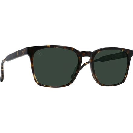 RAEN optics - Pierce Polarized Sunglasses - Brindle Tortoise/Green Polarized