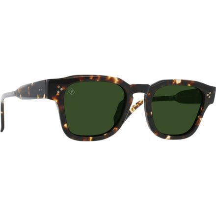 RAEN optics - Rece Polarized Sunglasses - Brindle Tortoise/Green Polarized