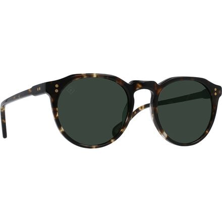 RAEN optics - Remmy Polarized Sunglasses - Brindle Tortoise/Green Polarized