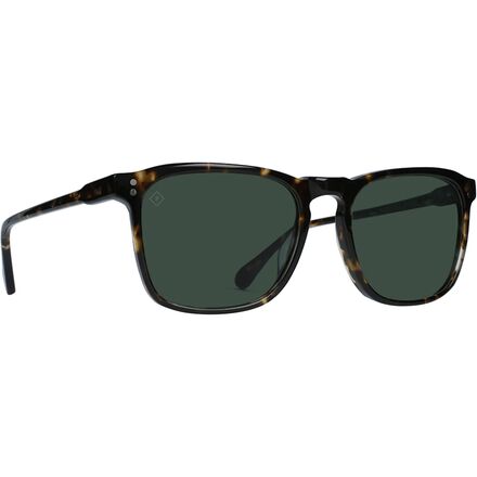 RAEN optics - Wiley Polarized Sunglasses - Brindle Tortoise/Green Polarized