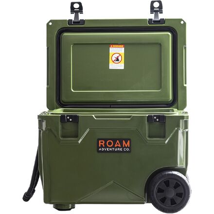 ROAM Adventure Co - 50qt Rolling Rugged Cooler