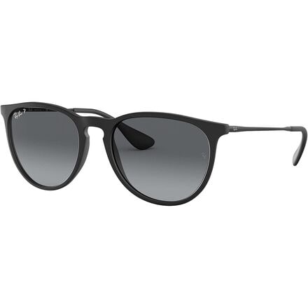 Ray-Ban - Erika Polarized Sunglasses - Women's - Black Rubber 622/T3