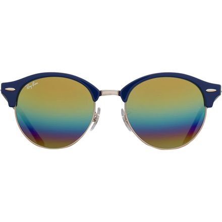 Ray-Ban - Clubround Mineral Flash Lens Sunglasses