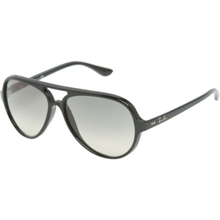Ray-Ban - Cats 5000 Sunglasses - Black/Crystal Grey Gradient