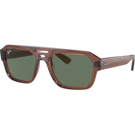 Ray-Ban - Corrigan Sunglasses - Brown/Dark Green