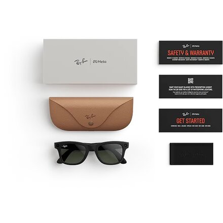 Ray-Ban - Meta AI Wayfarer Large Sunglasses