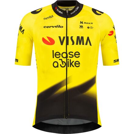 Team Visma Lease a Bike Short-Sleeve Cycling Jersey - Men's