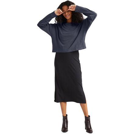 Richer Poorer - Relaxed Crop Long-Sleeve T-Shirt - Women's