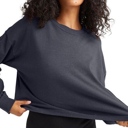 Richer Poorer - Relaxed Crop Long-Sleeve T-Shirt - Women's