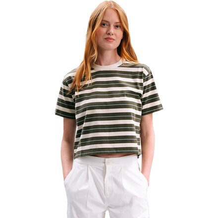 Recycled Stripe T-Shirt - Women's