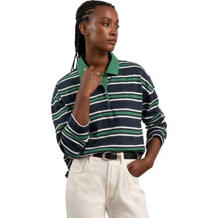 Boxy Polo Pullover - Women's