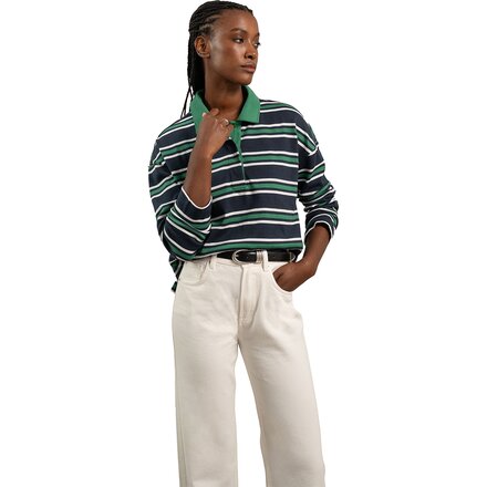 Richer Poorer - Boxy Polo Pullover - Women's