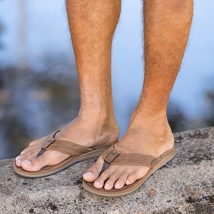 Reef - Leather Offshore Flip Flop - Men's